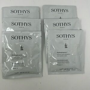 Sothys Set of 6 Hydradvance Masque Ultra Hydration Phase 4 Powder Mask 9g each